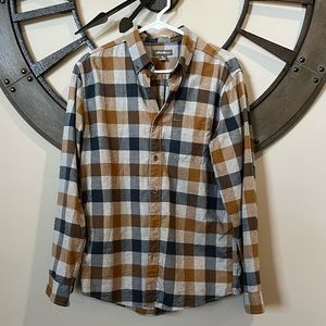 Mens medium Eddie Bauer flannel classic fit